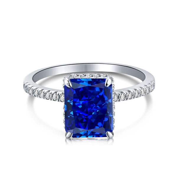 'ROYAL BLUE PARFAIT' STERLING SILVER RING