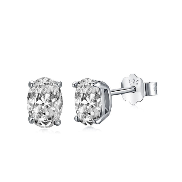 'OLIVIA' STERLING SILVER STUDS