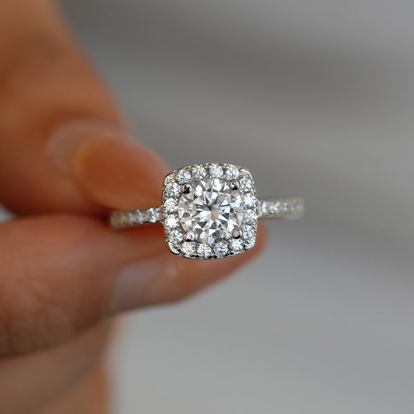 'WIFE GOALS' MOISSANITE RING