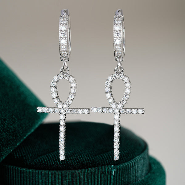 'FAITH‘ MOISSANITE EARRINGS