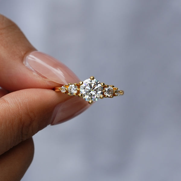 'ALLURE' MOISSANITE RING