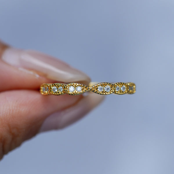 'THE SADIE' MOISSANITE RING