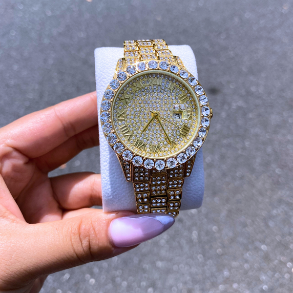 ICY LUXE WATCH | GOLD
