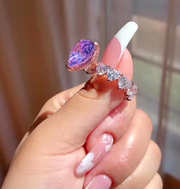 'JASMINE PRINCESS HEART' RING