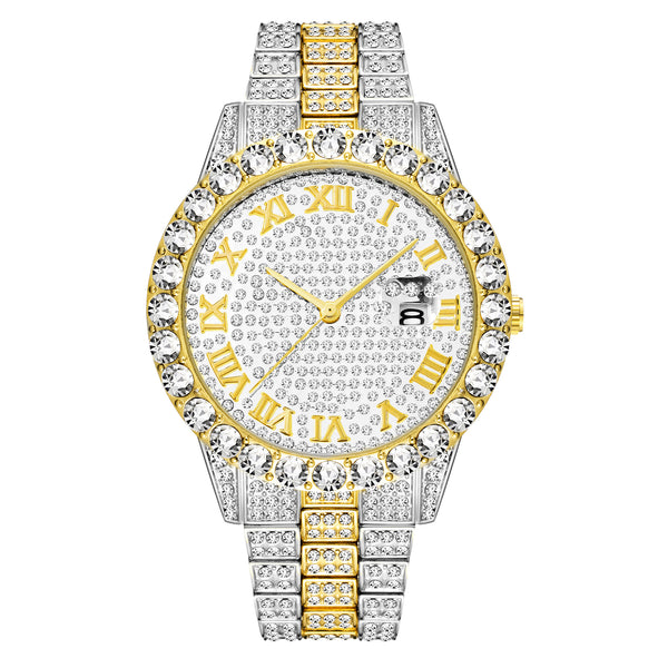 ICY LUXE WATCH | TWO TONE